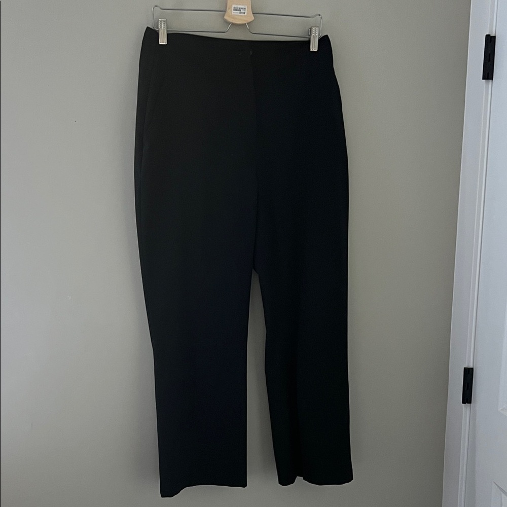 Bellissima Black Wool Blend Career Dress Pants Size 14